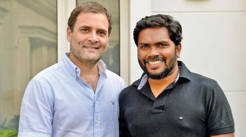 Rahul with Pa Ranjith