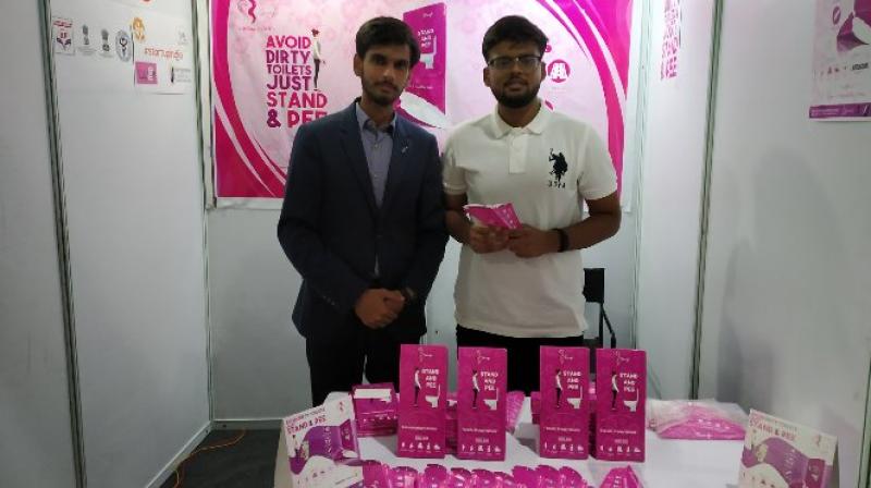 The device has been launched with a #StandUpForYourself campaign under which one lakh free samples of the product will be distributed to women across the country. (Photo: Twitter | @SanfeWomen)