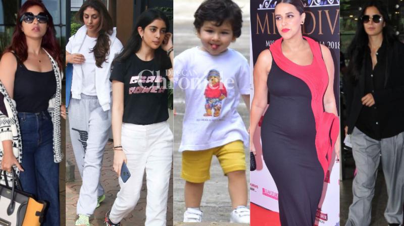 Taimurs cute moment, Katrina back, Navya-Shweta, other stars clicked