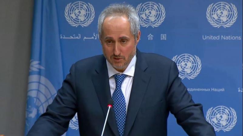 UN Spokesperson Stephane Dujarric (Photo: Youtube)