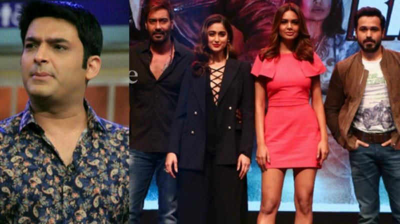 Kapil Sharmas show is still one of the platforms Bollywood stars use to promotions of their films like Baadshaho team were intending to.