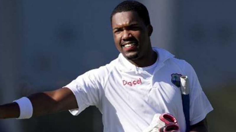 Darren Bravo led a staunch resistance for West Indies with a defiant 87 off 258 balls. (Photo: PTI)