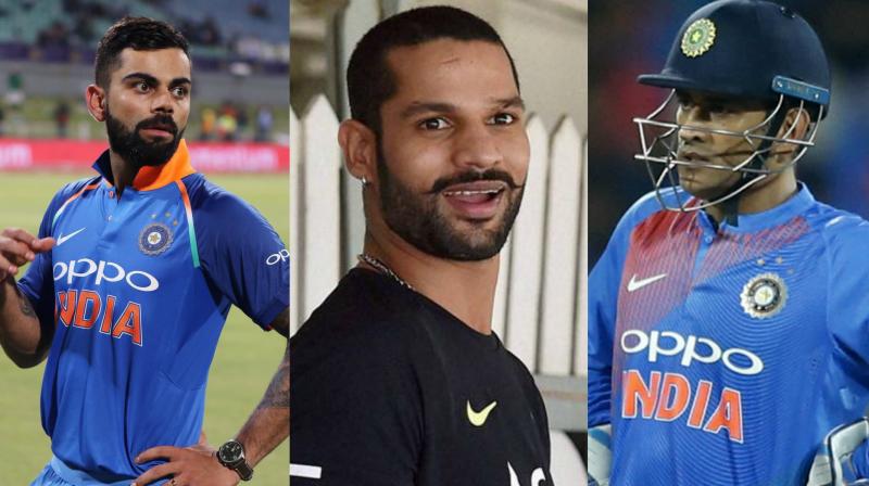 Shikhar Dhawan, who earned Rs 50 lakh/year as per BCCIs previous player contract, will now receive Rs 7 crores a year and approximately Rs 58 lakhs a month as per the new BCCI player contract. (Photo: AFP / PTI / AP)