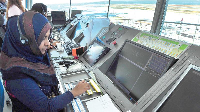 I wear a burqa to work every day,  says 31-year-old Nasira Bano, an operations executive in the flights departure management section of  the Kempegowda International Airport,