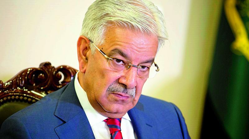 Pakistans foreign minister Khawaja Asif