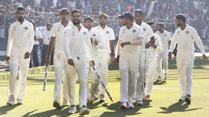 India are leading the five-match series 3-0 and should they taste success in the final Test, it will be their biggest against England, the previous being the 3-0 whitewash in 1992-93 under Mohammed Azharuddins captaincy. (Photo: BCCI)