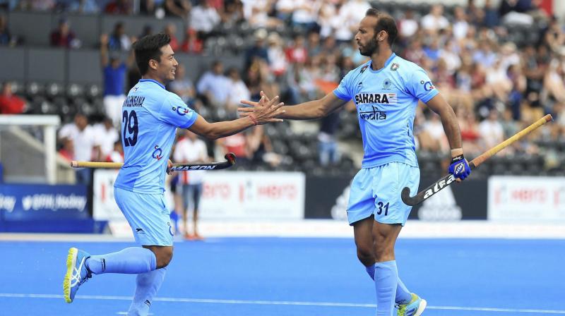Indian striker Ramandeep Singh has been ruled out of the ongoing FIH Champions Trophy due to a knee injury. (Photo: AP)