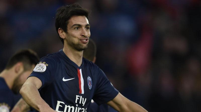 Argentinian attacking midfielder Javier Pastore joined AS Roma on Tuesday from French champions Paris Saint-Germain in a 24.7-million-euro ($28.8 million) deal. (Photo: AFP)