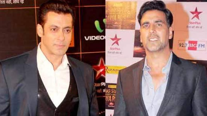 Salman Khan and Akshay Kumar have worked in several films together.