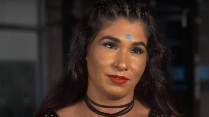 Kavita kick-started her professional wrestling journey, training under the guidance of The Great Khali before clearing WWEs first open tryout in Dubai last year. (Photo: Twitter)