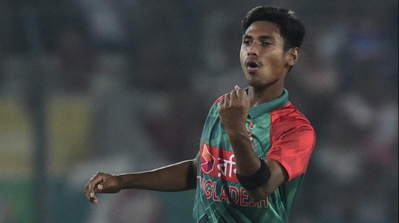Mustafizur Rahman is expected to join the Bangladesh cricket team national camp on February 24. (Photo: AFP)