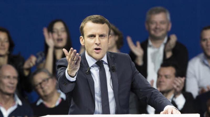 Independent Emmanuel Macron. (Photo: AP)