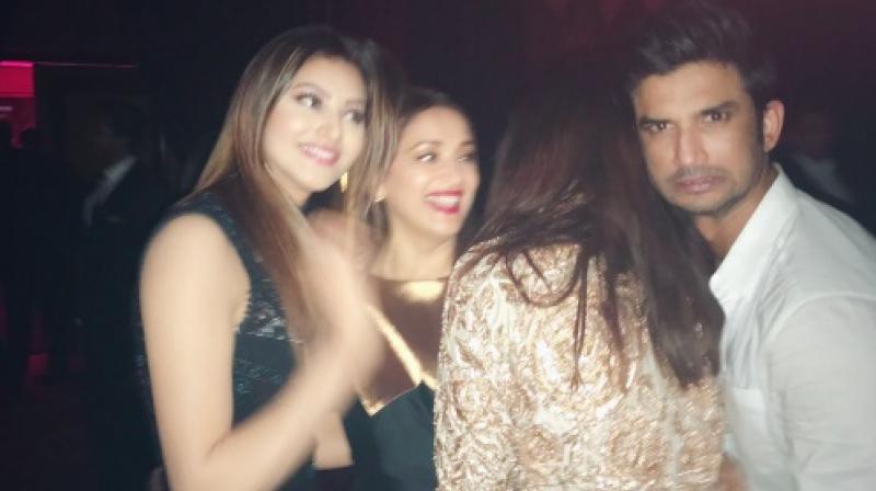 One of the few pictures Urvashi upoladed on her social media accounts, aptly captioning it Official photobomber..