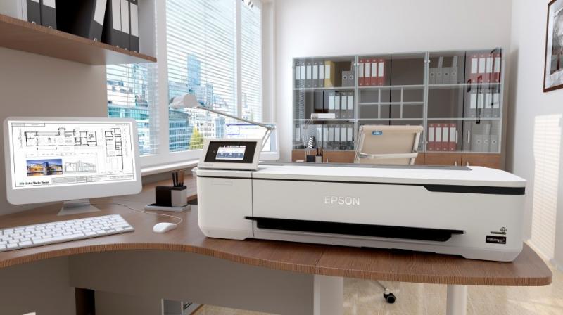 Epson SureColor T3130N / T5130 Offer Speed, Precision and Reliability in Ultra-Sleek, Compact Design for Engineering and Architecture Communities.