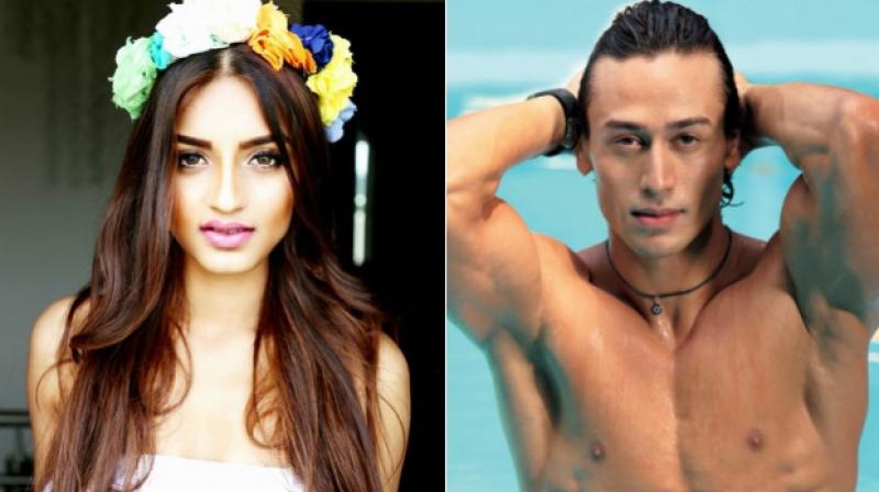 Nidhi Agarwal and Tiger Shroff.