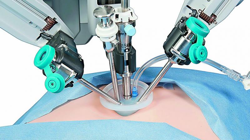 Robotic surgeries or robotically-assisted surgery for the removal of cancer tumours and other procedures has raised questions of the contamination of tools and on-site infections.