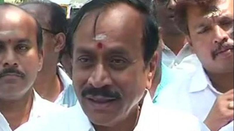 BJP leader H Raja was a member of the Legislative Assembly representing the Karaikudi constituency in the Tamil Nadu Assembly from 2001 to 2006. (Photo: ANI)
