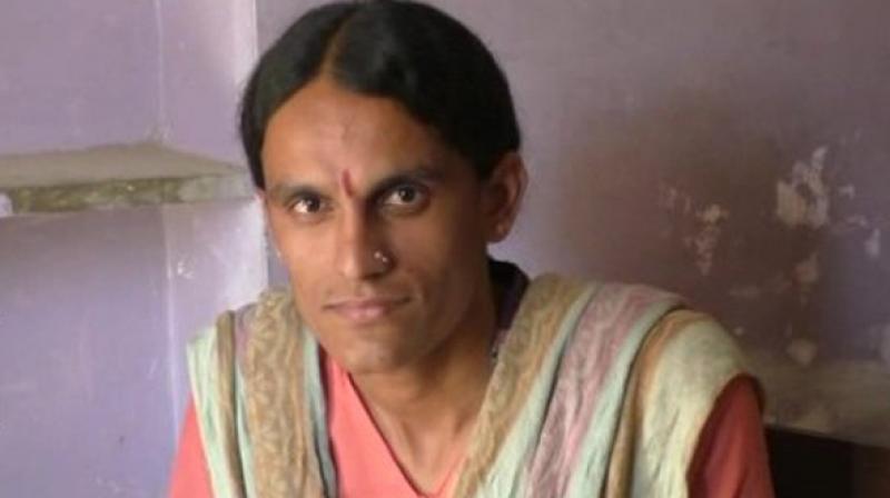 Constable Ganga Kumari, who hails from Jalore, becomes third transgender woman to be appointed at a government position. (Photo: ANI)