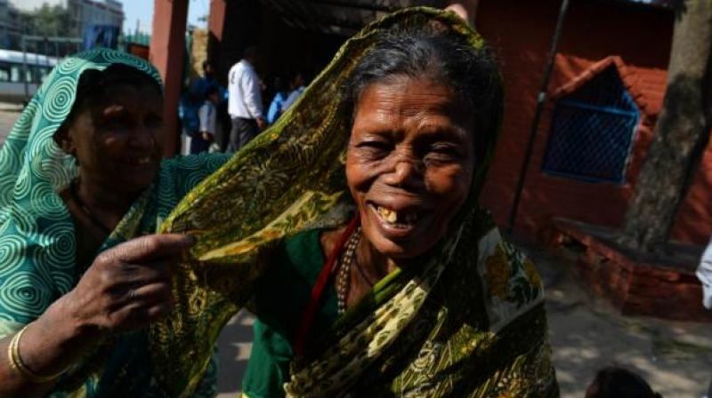 A program to cure leprosy includes organising leprosy case detection campaign for high endemic districts and focused leprosy campaign for hot spots. (Photo: AFP)