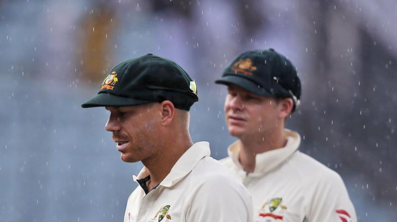 Soon after the BCCI banned the duo from the upcoming Indian Premier League, Smith and Warner were each hit with 12-month bans by the national body for their roles in ball-tampering scandal during the Cape Town Test against South Africa last month. (Photo: AP)