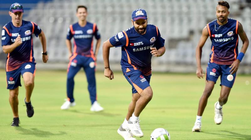 Mumbai Indians had started practising from March 25 at the newly developed cricket facility inside the Reliance Corporate Park but Maharashtra Cricket Association now has handed over Wankhede to the team for the duration of the tournament. (Photo: PTI)