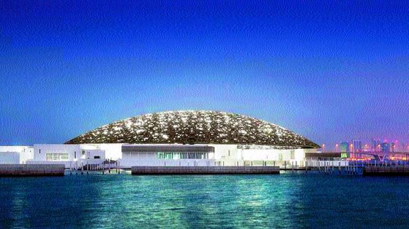 The Louvre museum Abu Dhabi opens to visitors on November 11. (Photo via Web)