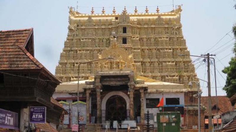 Sree Padmanabhaswamy Temple in Thiruvananthapuram.