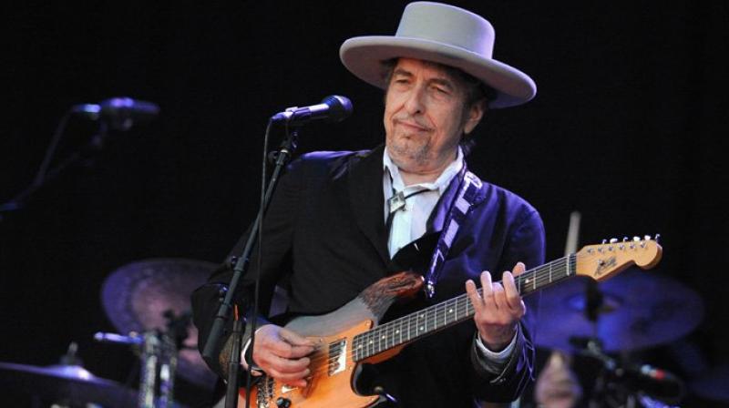Bob Dylan, 75, whose lyrics have influenced generations of fans, is the first songwriter to win the literature prize. (Photo: AP)