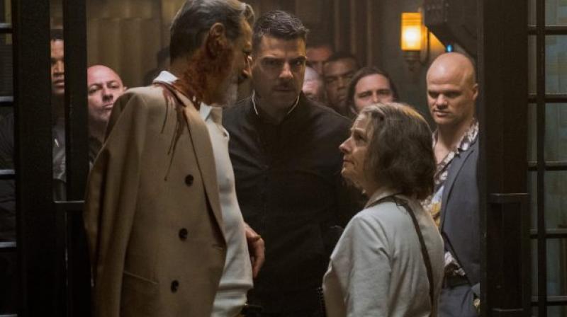 A still from Hotel Artemis.