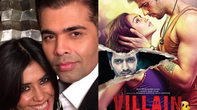 Karan Johar and Ekta Kapoor might jointly produce a sequel to 2014 box-office Ek Villain.