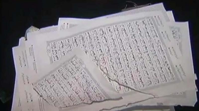 Mahrukh and Shoaib, who were born in Pakistan, told NBC Washington that their home was burgled and their Quran was torn. (Photo: Screengrab)