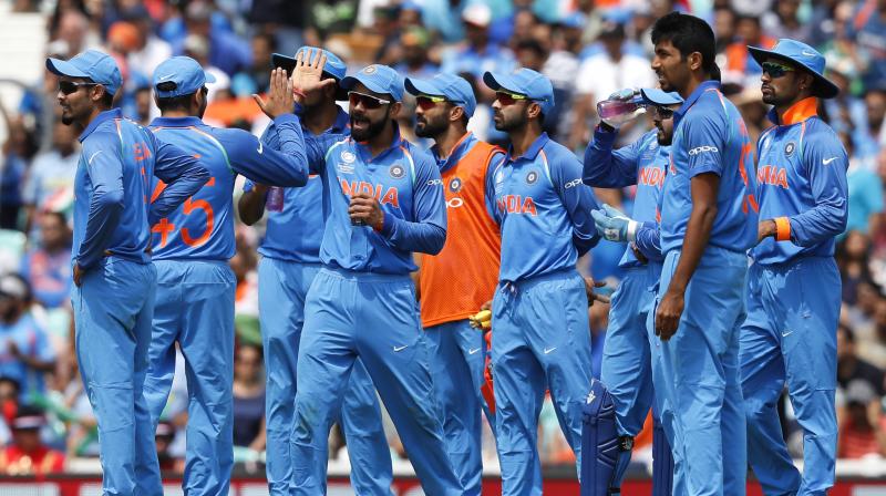 Virat Kohli-led India had to win their final Group B fixture at The Oval to avoid an embarrassing exit and they rose to the challenge with a ruthless display and defeated the South African side by eight wickets to storm into the semifinals. (Photo: AP)