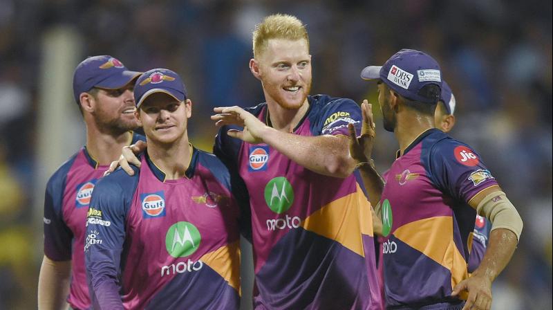 Ben Stokes played under Steve Smiths captaincy for the Rising Pune Supergiant during this years edition of the Indian Premier League. (Photo: AFP)