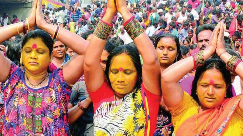 The tribal festival is directly conducted  by the district administration unlike that by the Devaswom Board in Sabarimala.