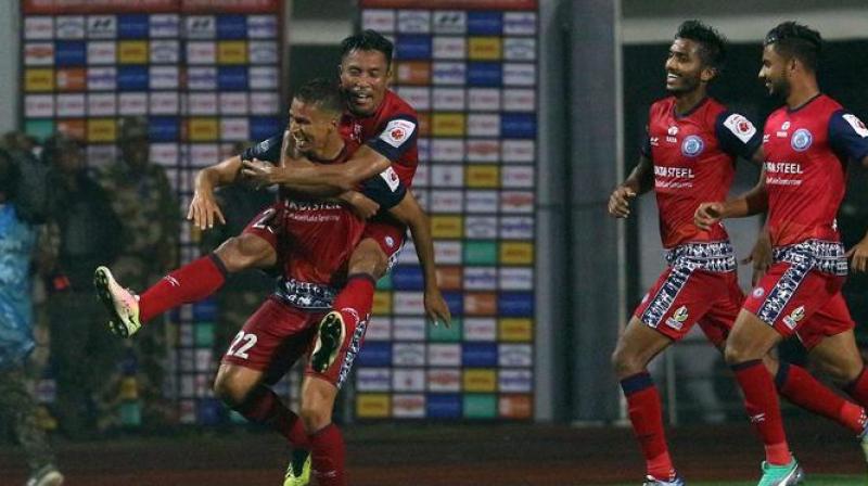 After a goalless first half, Jamshedpur stepped up the pressure on Mumbai and found the match-winner through Memo in the 80th minute. (Photo: ISL Media)