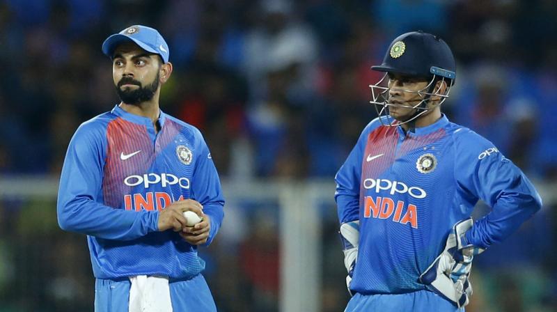 While MS Dhoni no longer leads the Indian cricket team, he has been a vital cog in Virat Kohli-led Indian side in limited-overs cricket. (Photo: AP)