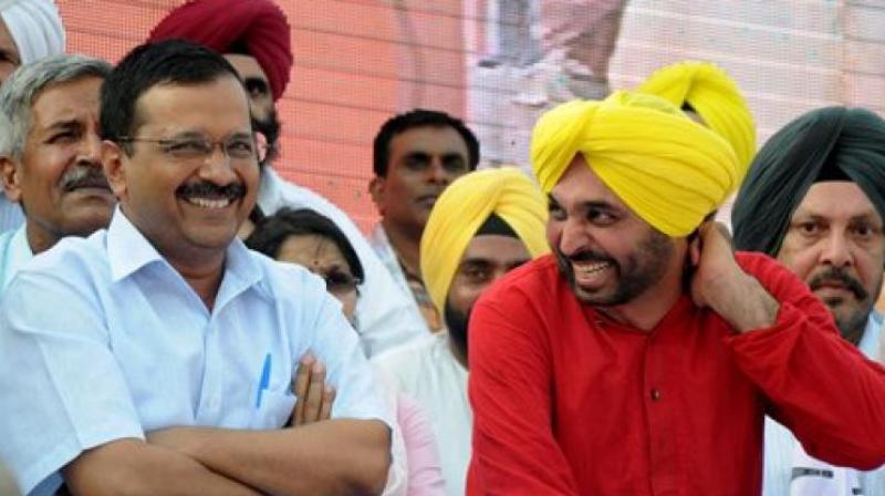 Mann, who is often criticised by political opponents for excessive drinking, earned high praise from party supremo Arvind Kejriwal for giving up alcohol. (Photo: PTI)