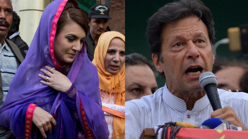 Reham Khan, in her recently-published autobiography, had accused Imran Khan of being bisexual, taking hard drugs and adultery (Photo: AP / AFP)