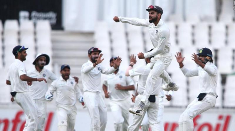 Virat Kohli-led Team India will hope to clinch their first win in South Africa as they face the Proteas on Day four of the third Test here on Saturday.(Photo: BCCI)