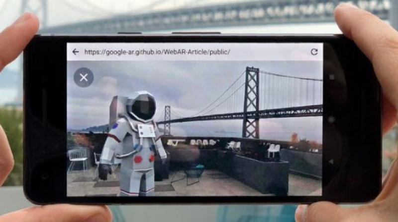 Chrome to get AR with downloadable 3D objects
