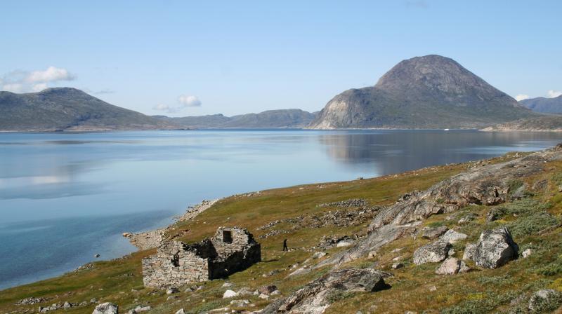This 2009 photo provided by Christian Koch Madsen shows the ruins of the Hvalsey Church, part of an abandoned Viking colony, in southern Greenland. (Photo: AP)