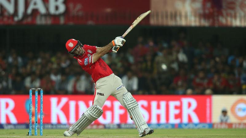 Glenn Maxwell hit as many as four sixex in his innings. (Photo: BCCI)