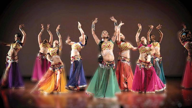 In the ninth edition, Footlights is a platform for all belly dancing students to perform what they have been taught.