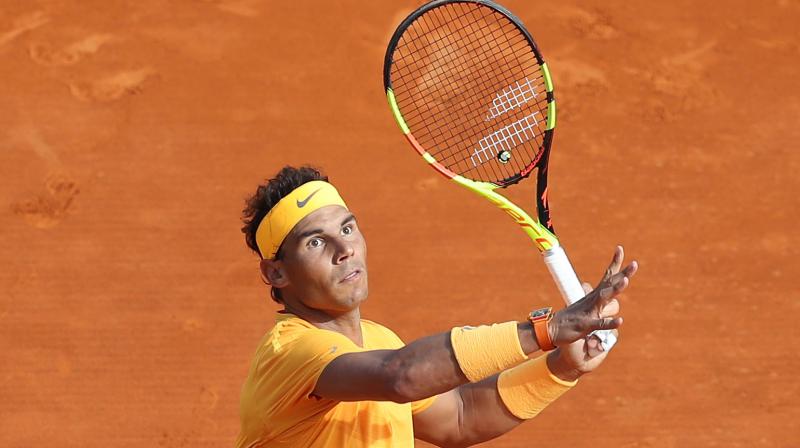 The 31-year-old is bidding for an 11th Monte Carlo title this week and third in a row. (Photo: AFP)
