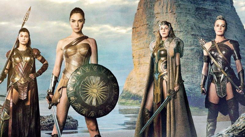 The Amazons in Wonder Woman