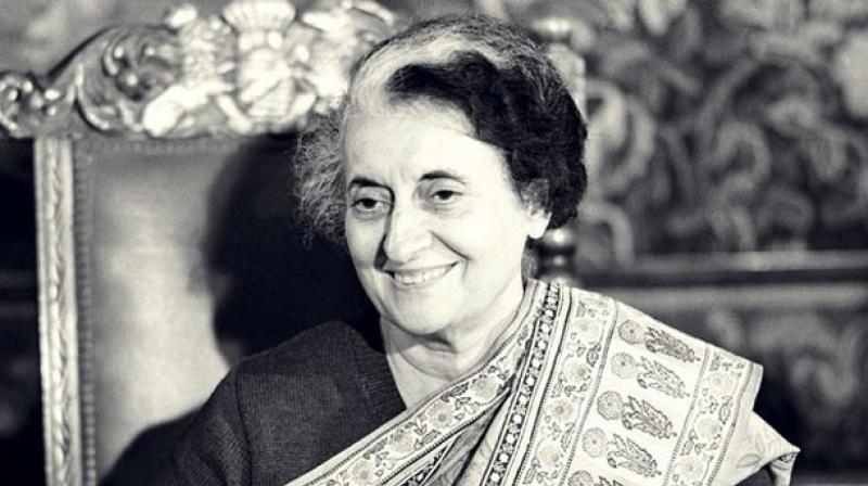 Former Prime Minister late Indira Gandhi. (Photo: PTI)