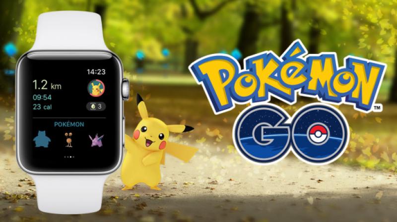 The Apple Watch version will let you discover nearby Pokemon and collect special items, such as potions, from nearby PokeStops.