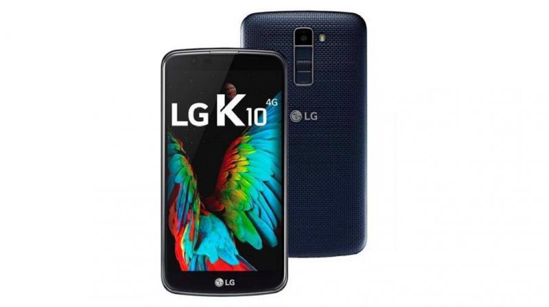 LG K10 unveiled at the CES 2016 earlier this year.
