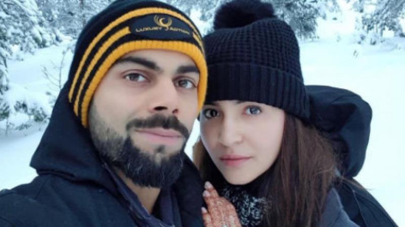 Anushka and Virat.