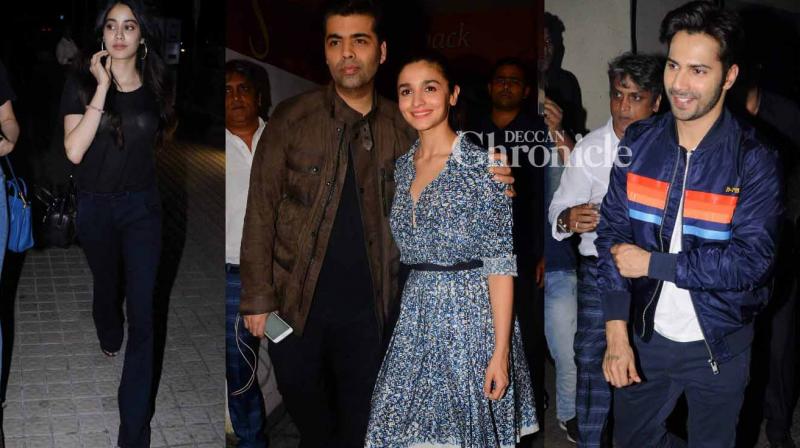 Badrinath Ki Dulhania: Bollywood stars come out to watch the film